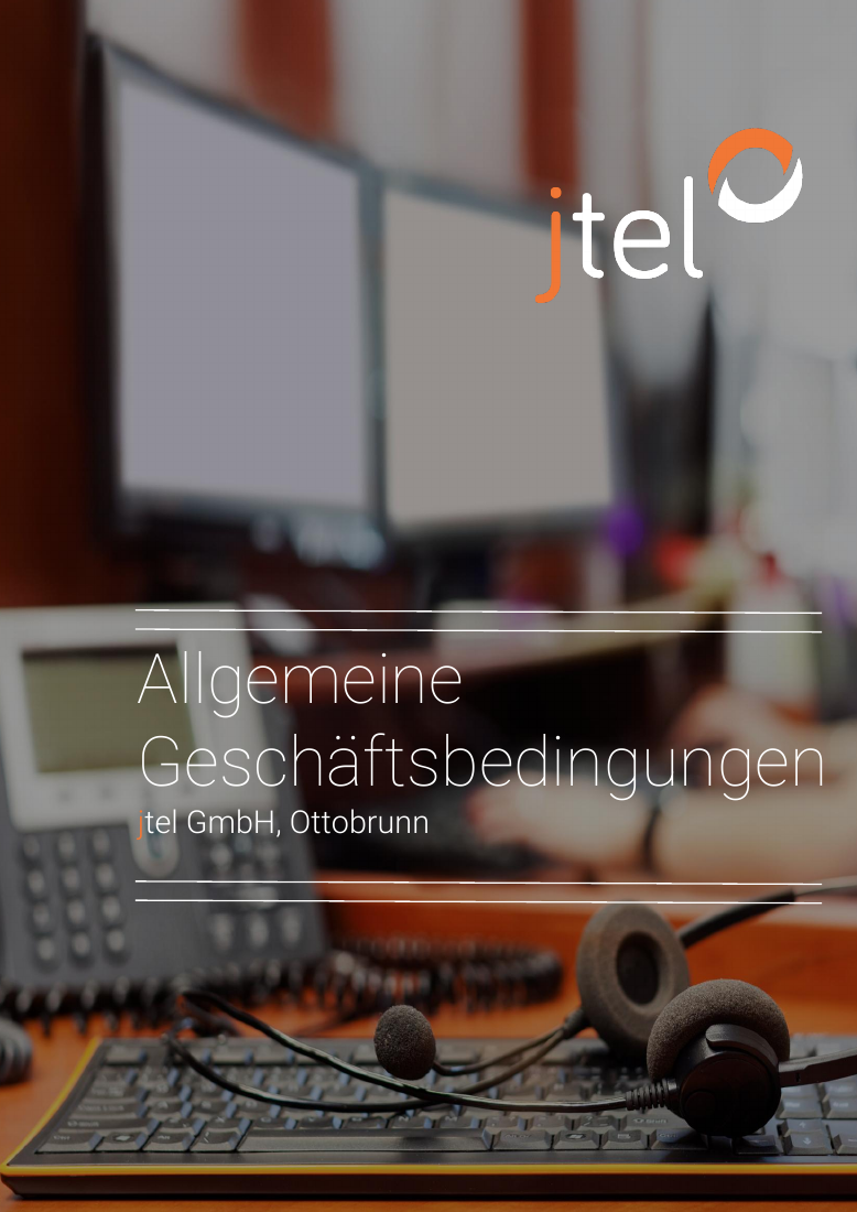 Vorschau der Allgemeinen Geschäftsbedingungen
